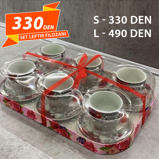 Set Leptir Fildzani 6 pcs