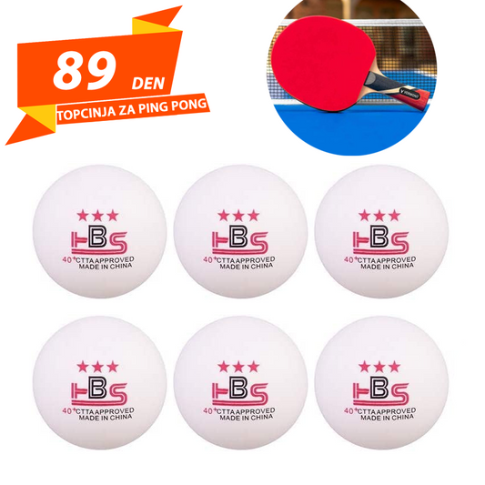 Topcinja za Ping Pong 6pcs