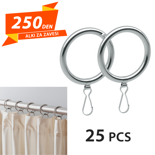 Alki za Zavesi 25 pcs
