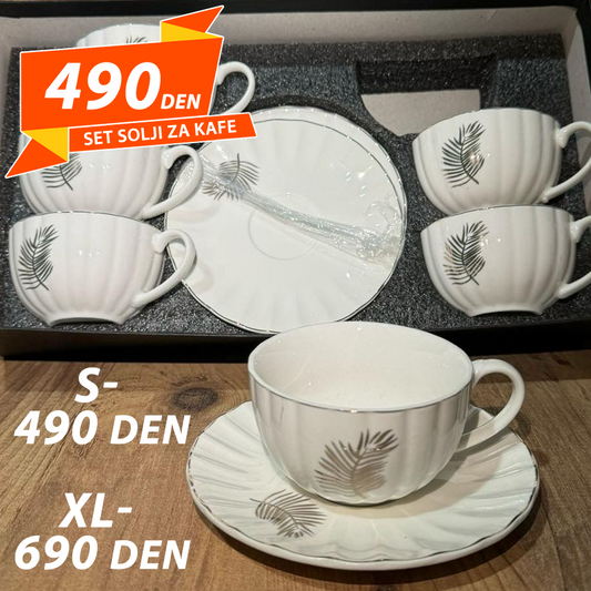 Set 6 Solji za Kafe