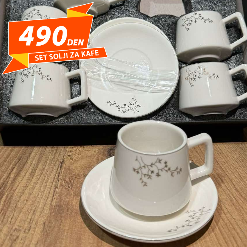 Set 6 Solji za Kafe