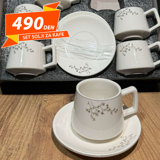 Set 6 Solji za Kafe