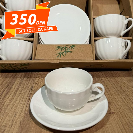 Set 6 Solji za Kafe