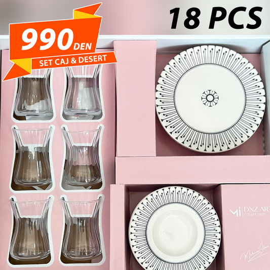 Set za Caj & Desert 18pcs