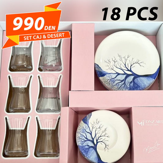 Set za Caj & Desert 18 pcs