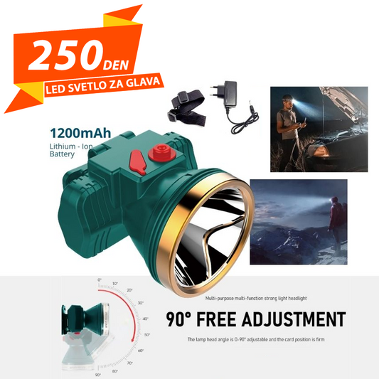 Led Svetlo za na Glava