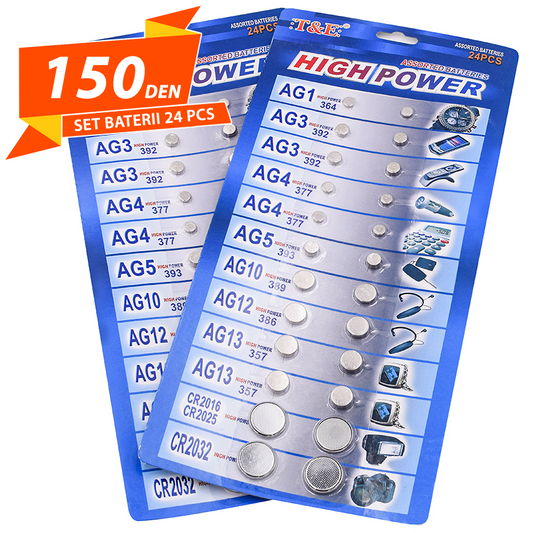 Set Baterii 24 pcs