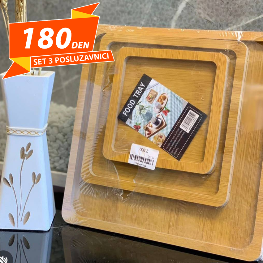 Set 3 Posluzavnici