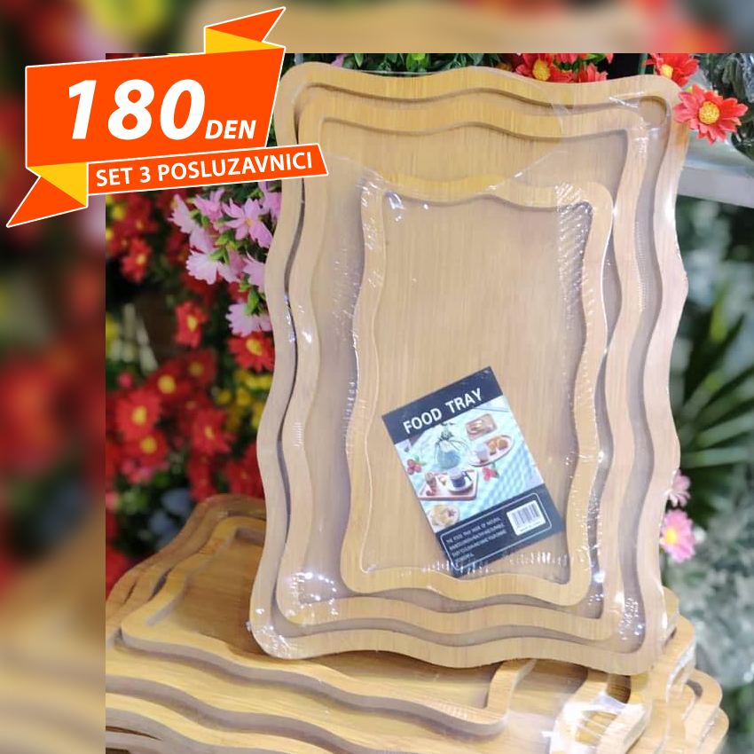 Set 3 Posluzavnici