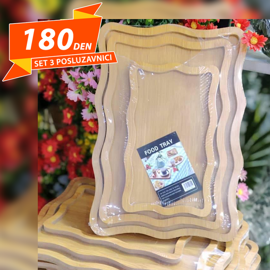 Set 3 Posluzavnici
