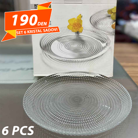 Set 6 Kristal Sadovi