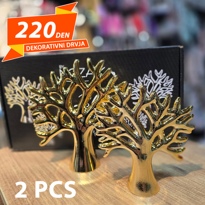 Set 2 Dekorativni Drvja