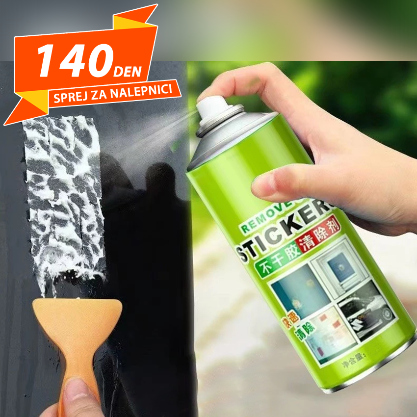 Sprej za Odstranuvanje na Nalepnici