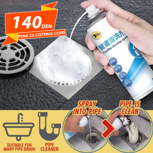 Sprej Pena za Cistenje Cevki