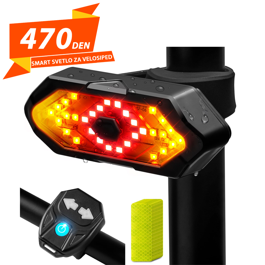 Smart Svetlo za Velosiped