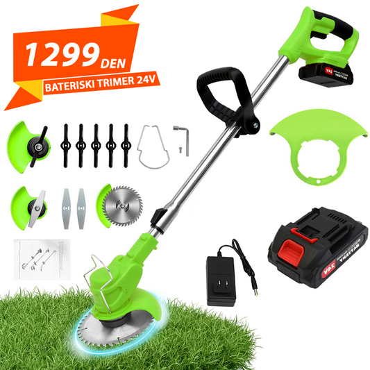 Bateriski Trimer za Treva 24v