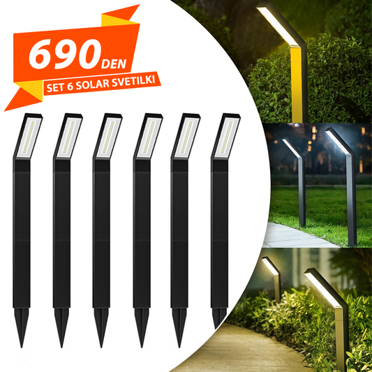 Set 6 Solar Svetilki