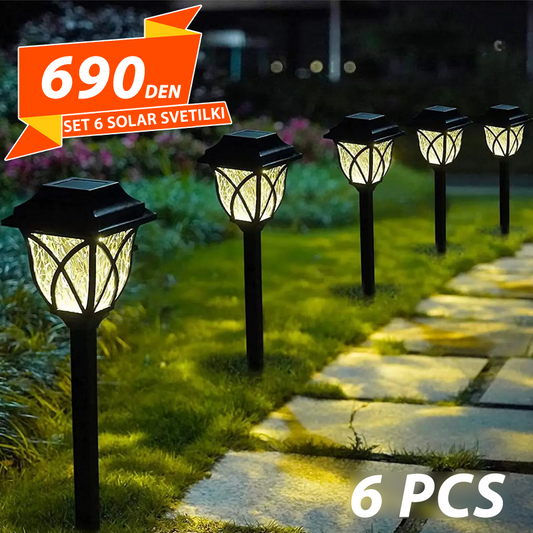 Set 6 Solar Svetilki