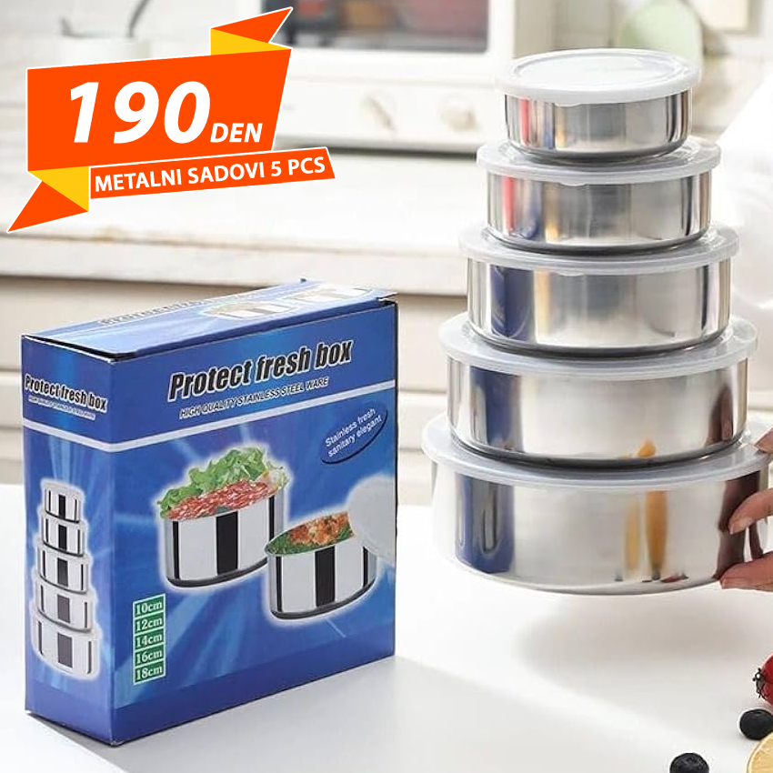 Set 5 Metalni Sadovi