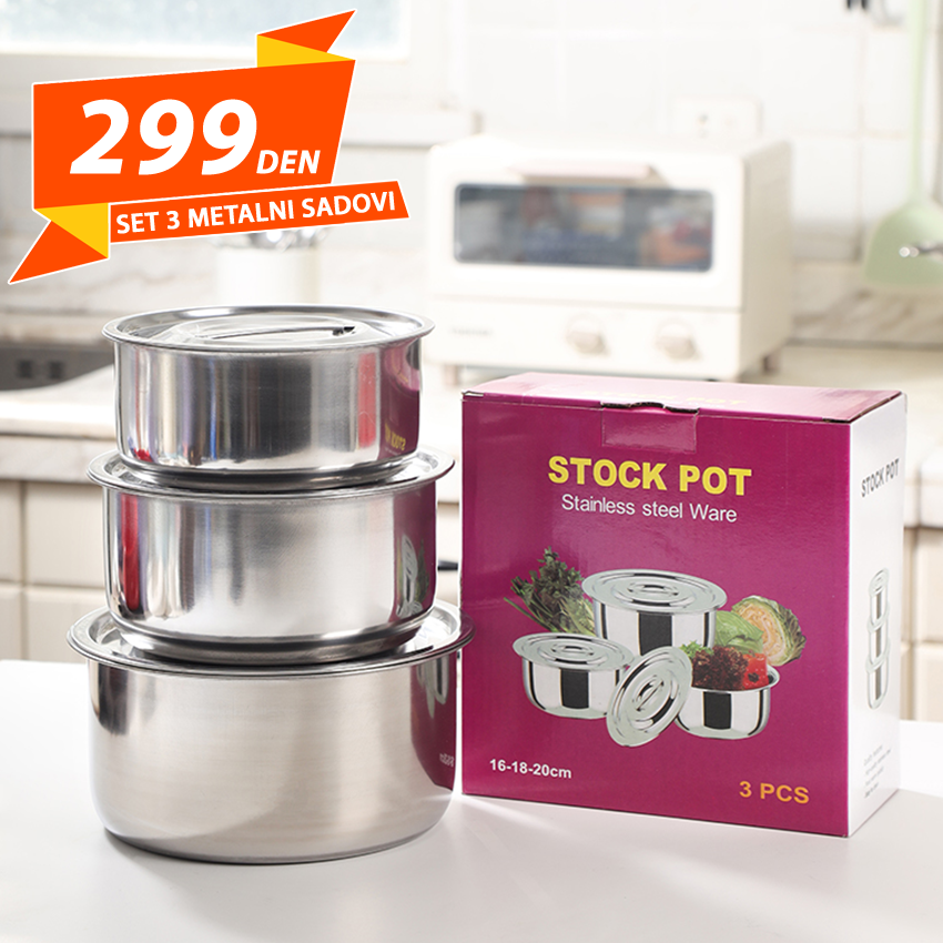 Set 3 Metalni Sadovi