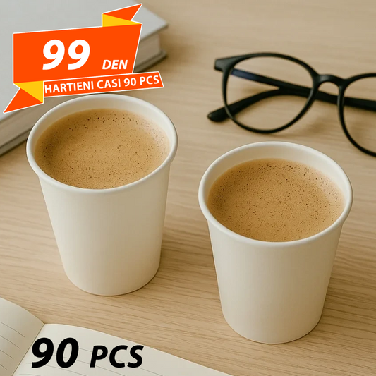 Hartieni Casi za Kafe 90 pcs