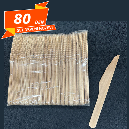 Set Drveni Nozevi