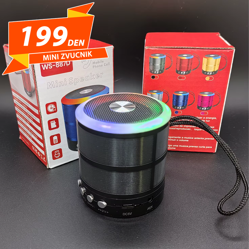 Mini Bluetooth RGB Zvucnik