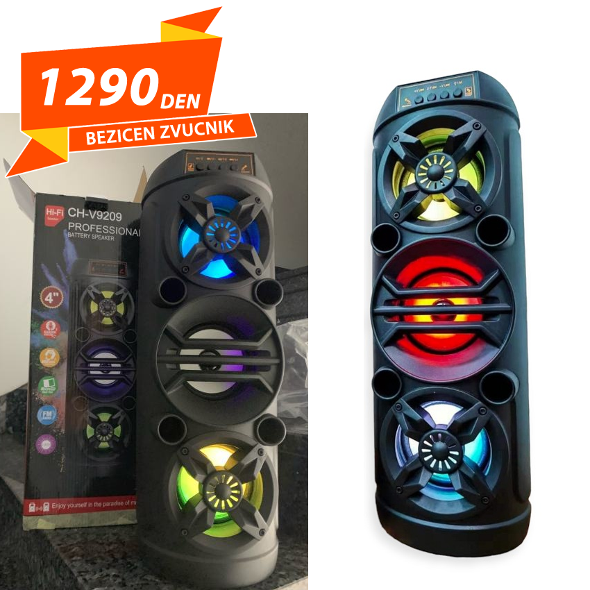 Bezicen Zvucnik + Mikrofon