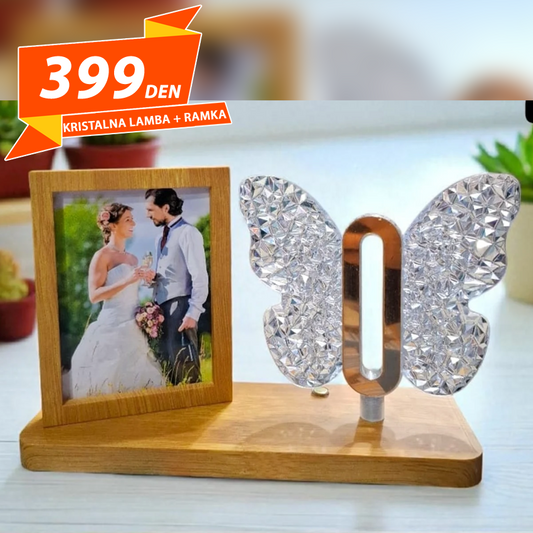 Kristalna Lamba + Ramka