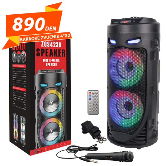 Karaoke Zvucnik 4" x2