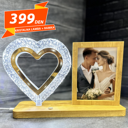Kristalna Lamba + Ramka