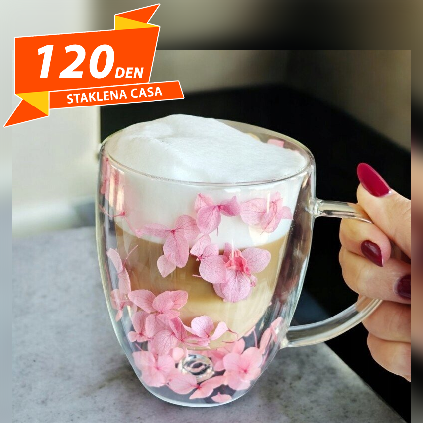 Staklena Casa Duplo Dno