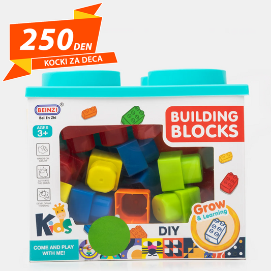 Silikonski Kocki za Deca