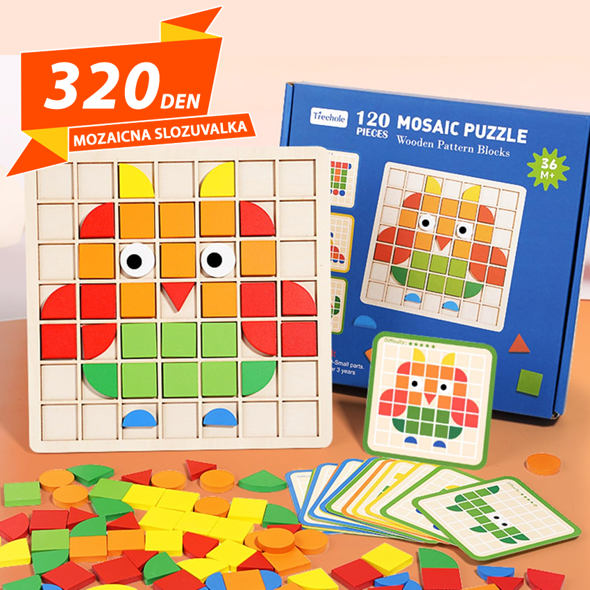 Mozaicna Slozuvalka 120 pcs