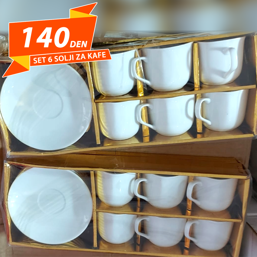 Set 6 Solji za Kafe