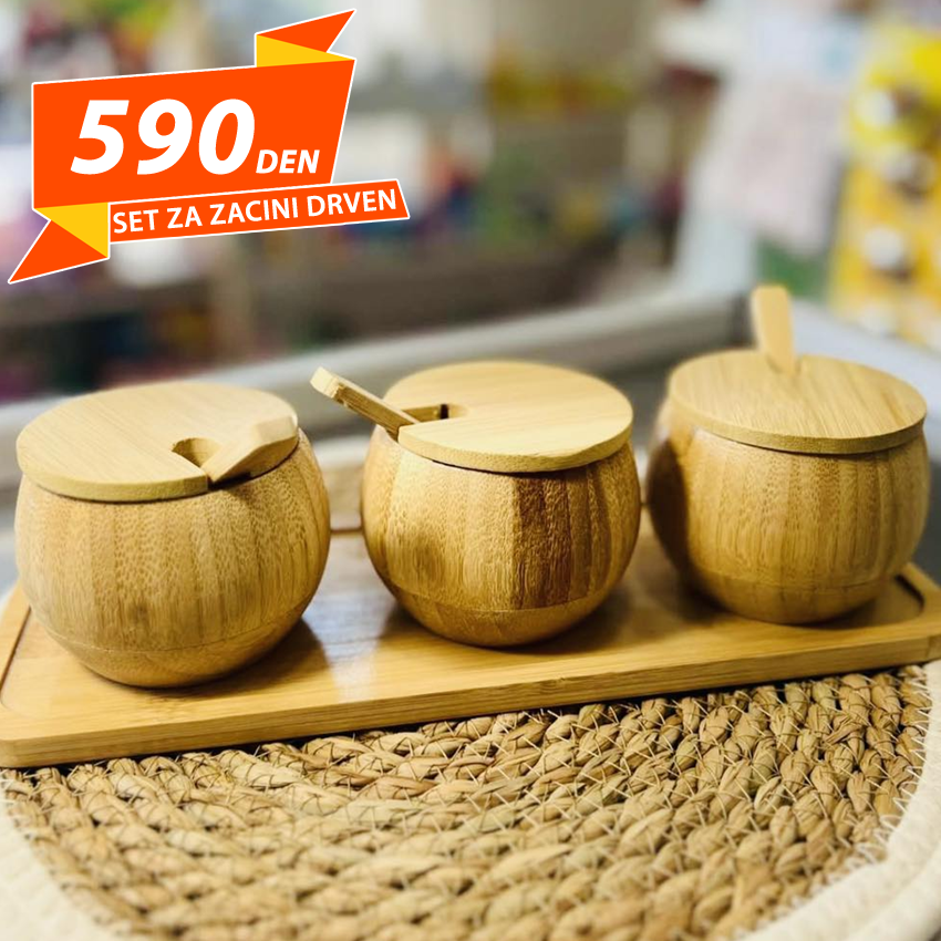 Set za Zacini Drven