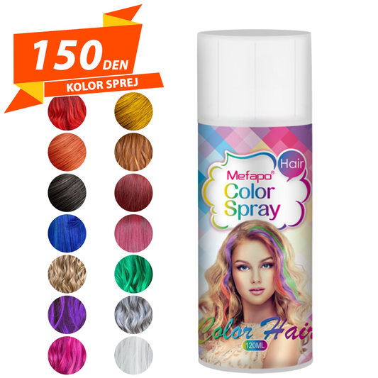 Kolor Sprej za Kosa