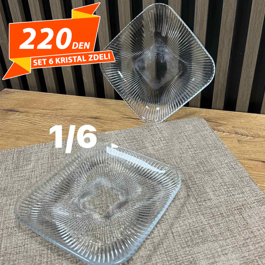 Set 6 Kristal Zdeli