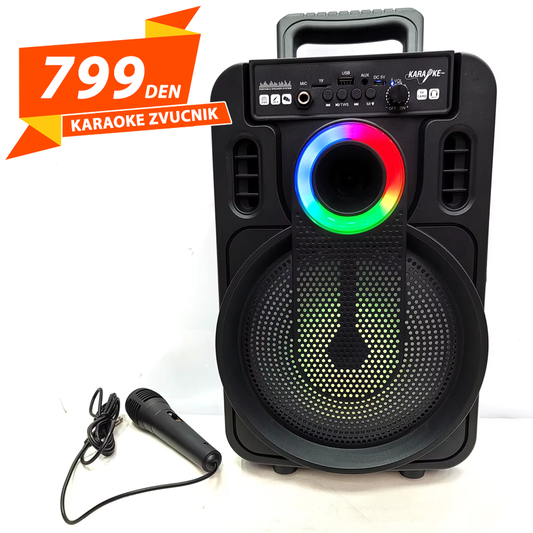 Karaoke Zvucnik + Mikrofon