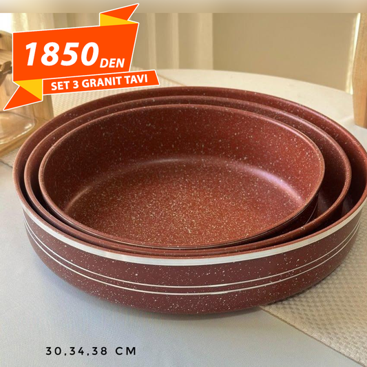 Set 3 Granit Tavi
