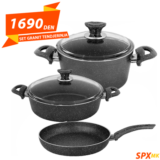 Set Granit Tendjerinja 2+1