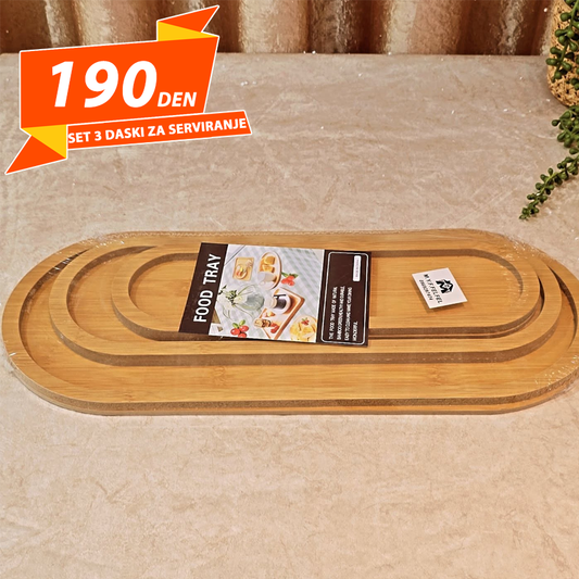 Set 3 Daski za Serviranje