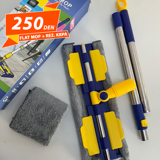 Flat Mop + 1 Krpa Gratis