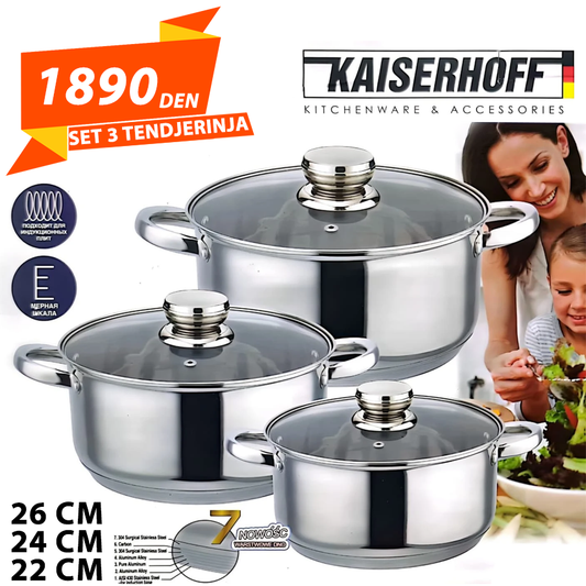 Set 3 Tendjerinja Kaiserhoff 🇩🇪