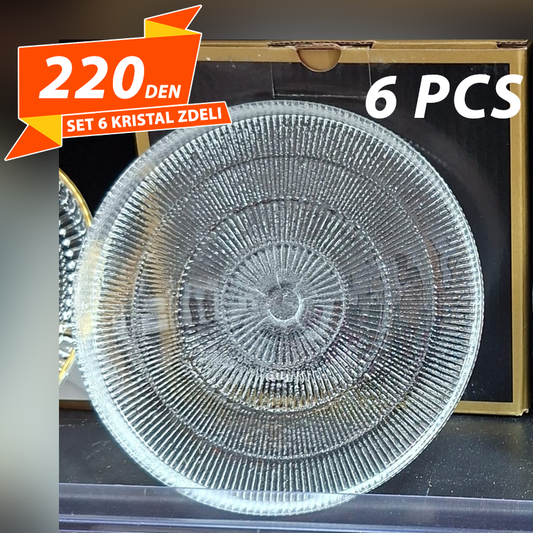 Set 6 Kristal Zdeli