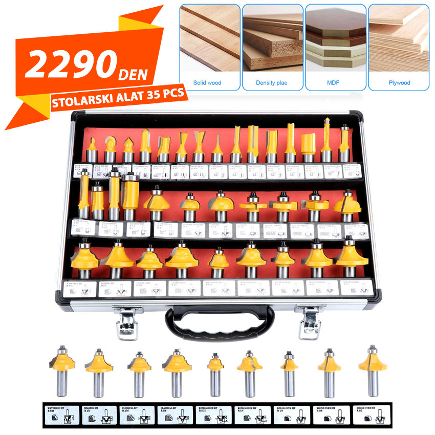 Stolarski Alat 35 pcs