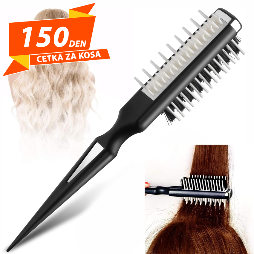 Cetka za Prirodno Volumiziranje na Kosata