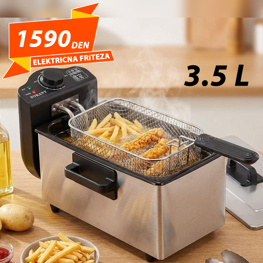 Elektricna Friteza 3.5 Litri
