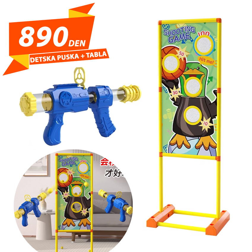 Detska Puska + Tabla