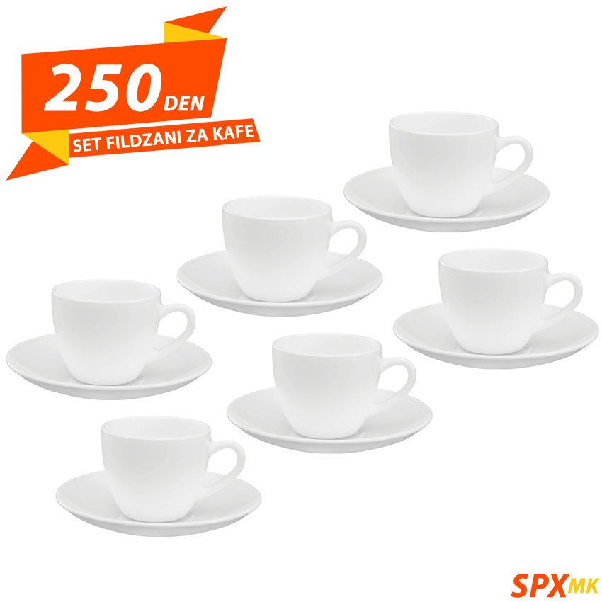 Set 6 Fildzani za Kafe